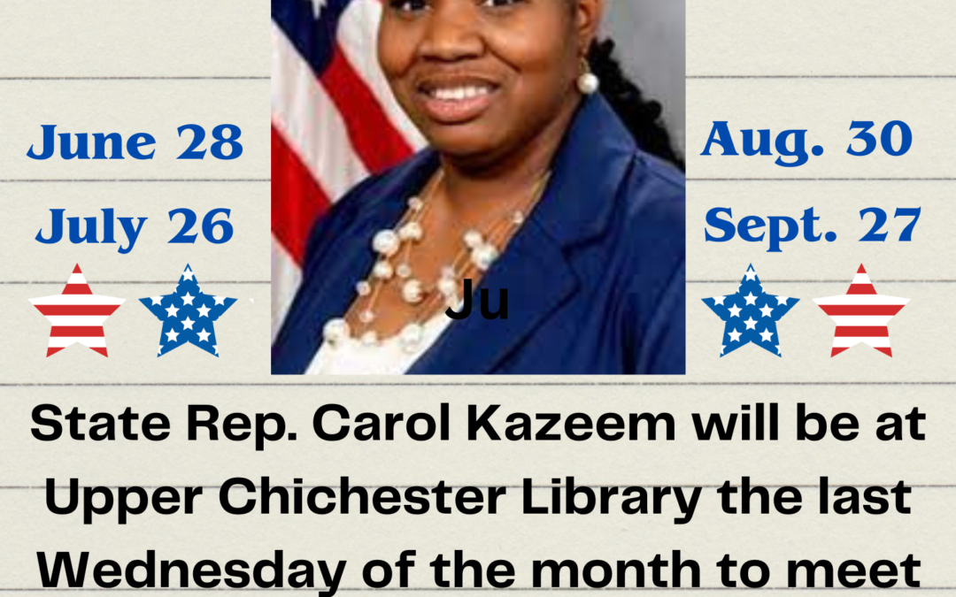 State Representative Carol Kazeem Outreach