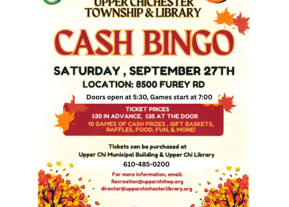 CASH BINGO IS COMING BACK!