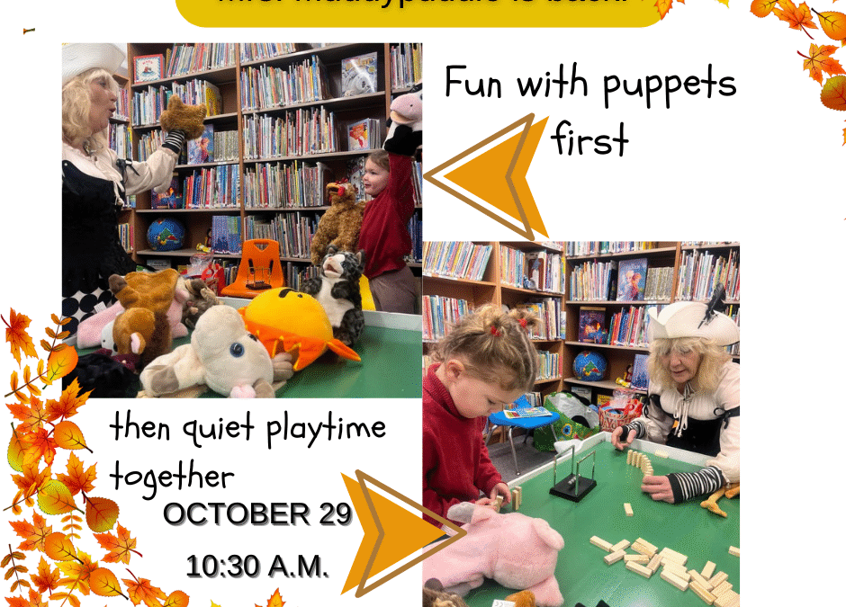 PUPPET SHOW RETURNS TO UPPER CHICHESTER LIBRARY