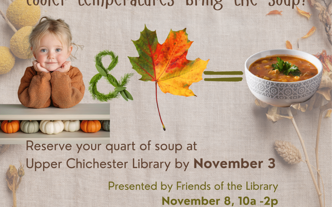 November 8, 2025 Friends of Upper Chichester Library Hold Their Annual Soup Sale