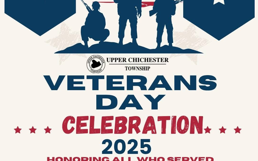 VETERANS: Thank you for your service! November 11, 2025  enjoy a FREE breakfast courtesy of  Upper Chichester Township