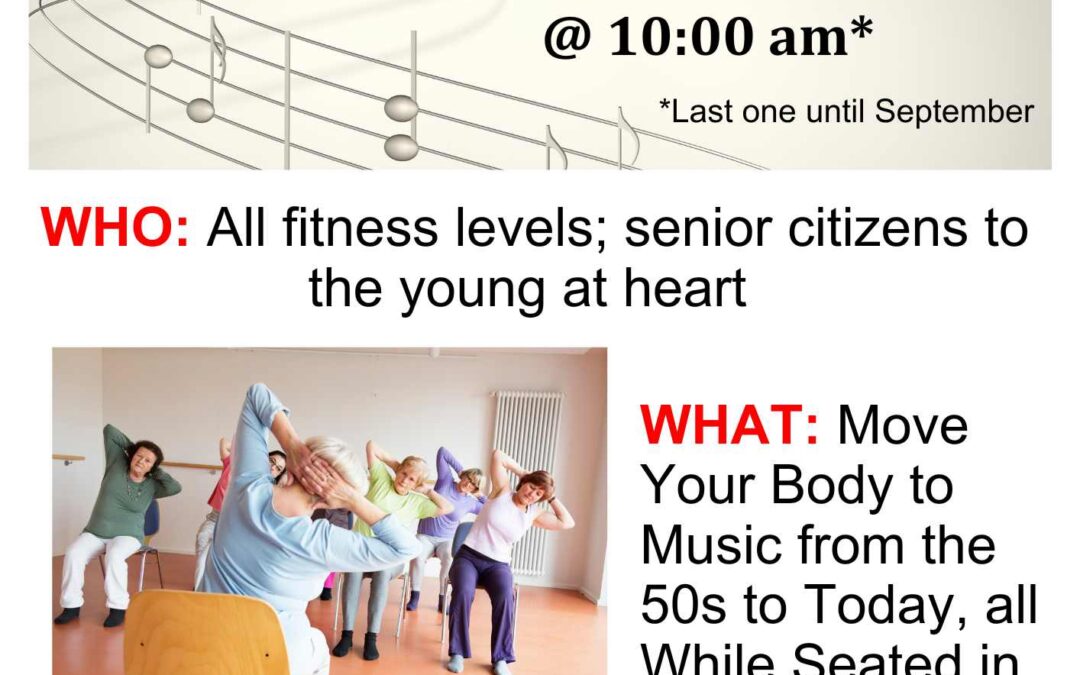 10 am on Friday, June 12 – Zumba Class Presented by Upper Chichester Library!