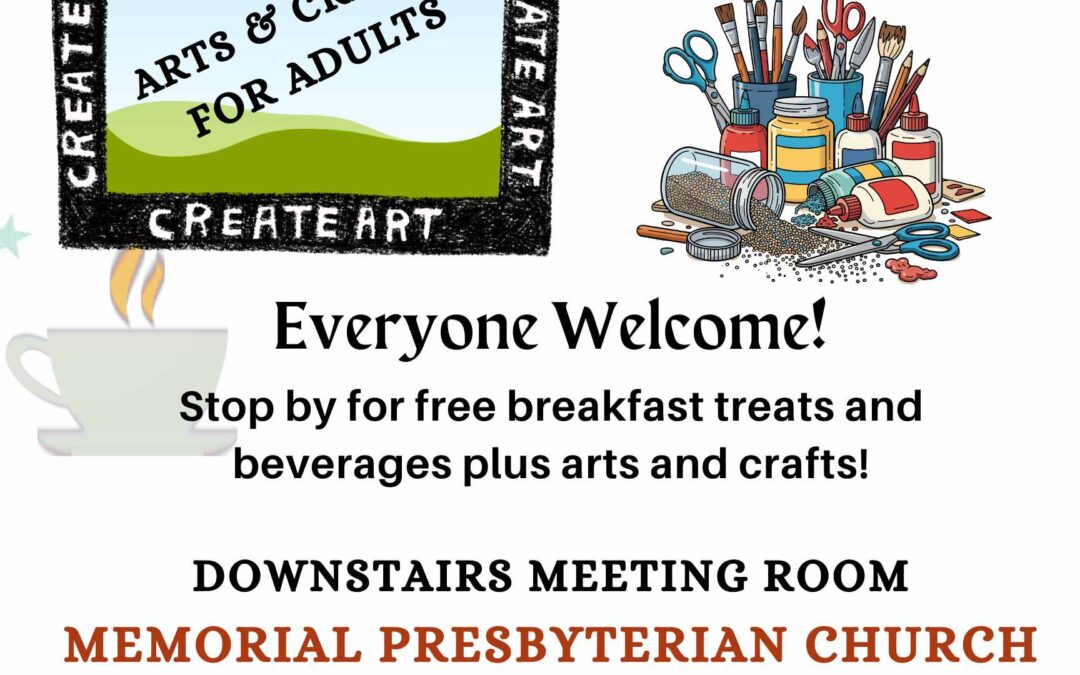 Tuesday Morning Café at 10 am – details below
